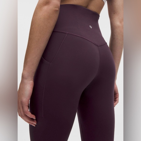 lululemon athletica Pants - NWT Lululemon Pocket Align High-Rise Legging Dark Plum Size 6